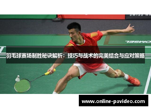 羽毛球赛场制胜秘诀解析：技巧与战术的完美结合与应对策略